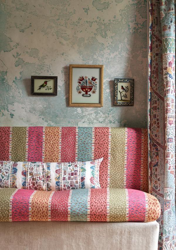 ASHA STRIPE Jaipur Spice, THE MAP Maxi Garland, RAVI RIBBON Garland