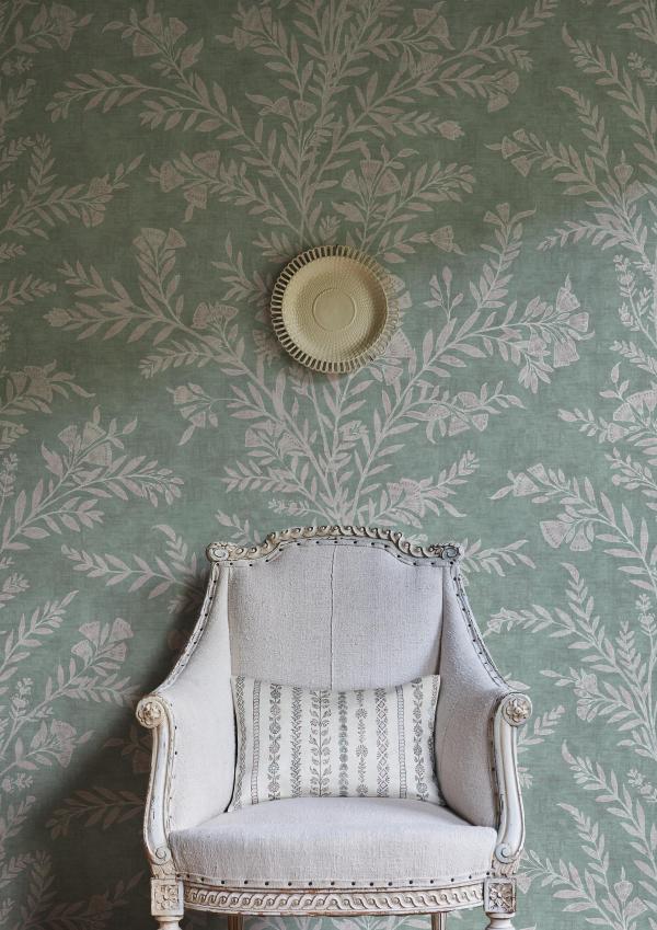 FAN FLOWER Eucalyptus, BANDANA Sherbet