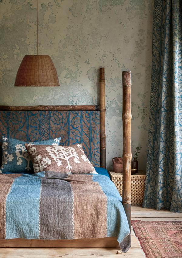 KASHMIRI Copper Blue & Marmara Gold, CARAVAN Blue Mountain