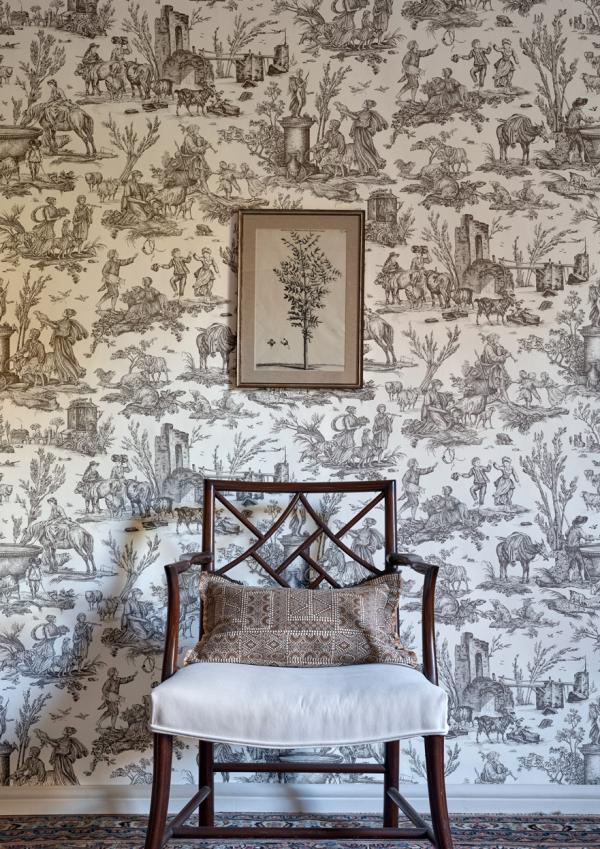 TOILE BAPTISTE Douce Noir